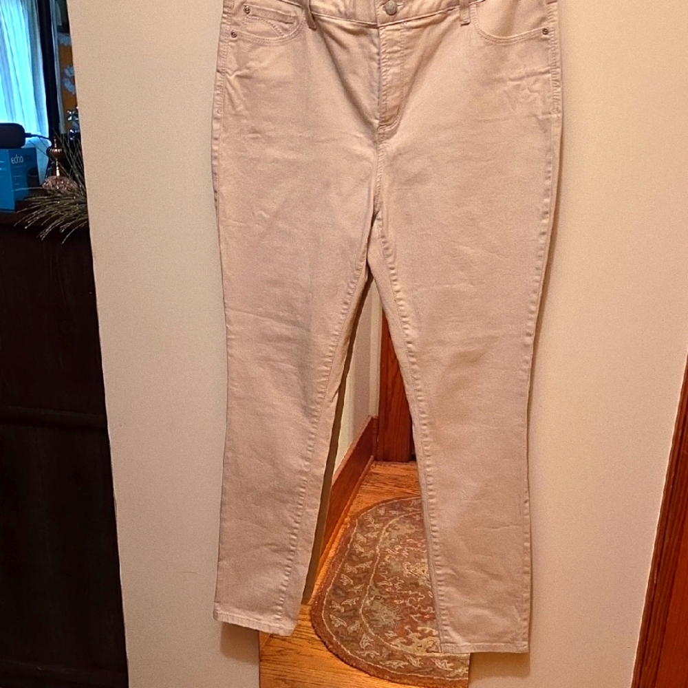 Women's Beige Jeans